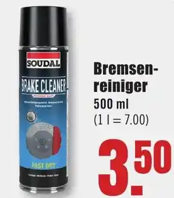 B1 Discount Baumarkt Bremsen- reiniger Angebot