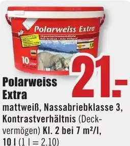 B1 Discount Baumarkt Polarweiss Extra Angebot