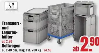 B1 Discount Baumarkt Transport- und Lagerbe- hälter Angebot