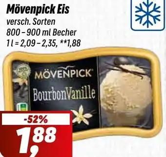 Simmel Mövenpick Eis Angebot