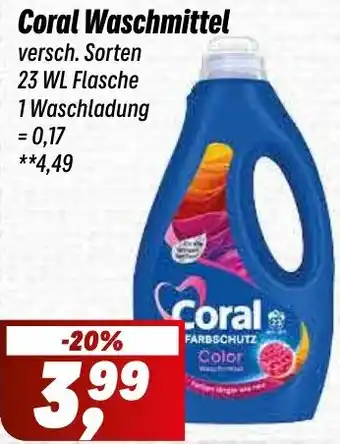 Simmel Coral Waschmittel Angebot