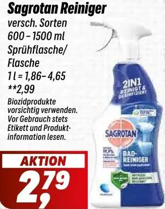 Simmel Sagrotan Reiniger Angebot