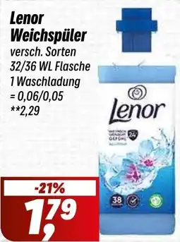 Simmel Lenor Weichspüler Angebot