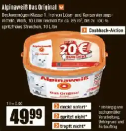 V Baumarkt Alpinaweiß Das Original Angebot