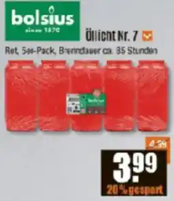 V Baumarkt Bolsius Öllicht Nr. 7 Angebot