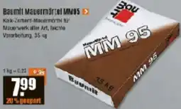 V Baumarkt Baumit Mauermörtel MM95 Angebot