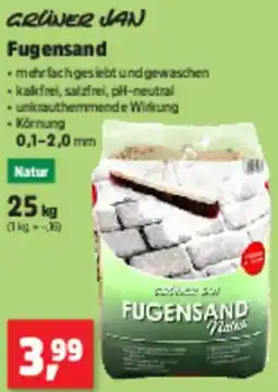 Thomas Philipps GRÜNER JAN Fugensand Angebot