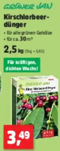 Thomas Philipps GRÜNER JAN Kirschlorbeerdünger Angebot