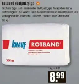 V Baumarkt KNAUF Rotband Haftputzgips Angebot