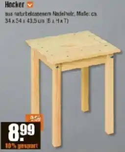 V Baumarkt Hocker Angebot