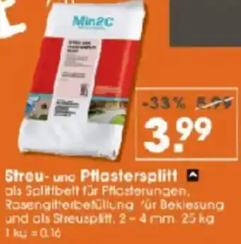 V Baumarkt Streu- und Pflastersplitt Angebot