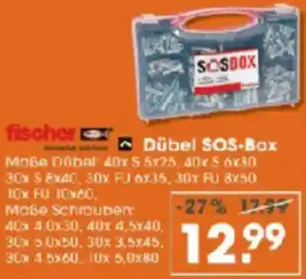 V Baumarkt fischer Dübel SOS-Box Angebot