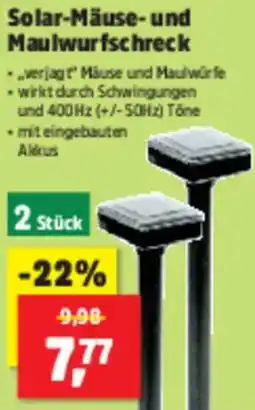 Thomas Philipps Solar-Mäuse und Maulwurfschreck Angebot