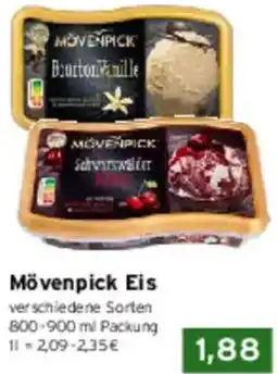 CAP Markt Mövenpick Eis Angebot