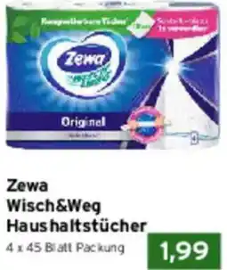 CAP Markt Zewa Wisch&Weg Haushaltstücher Angebot