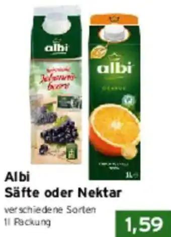 CAP Markt Albi Säfte oder Nektar Angebot