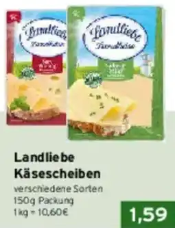 CAP Markt Landliebe Käsescheiben Angebot