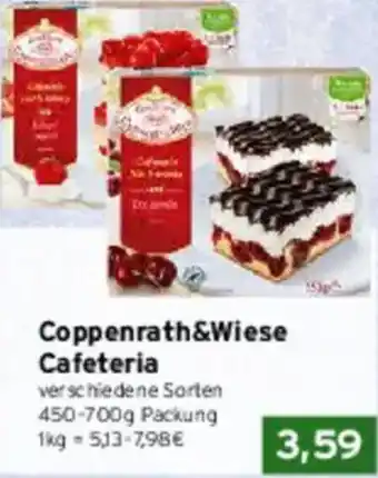 CAP Markt Coppenrath&Wiese Cafeteria Angebot