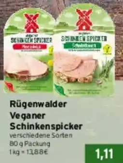 CAP Markt Rügenwalder Veganer Schinkenspicker Angebot