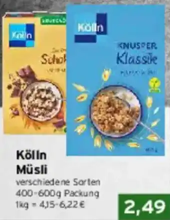 CAP Markt Kölln Müsli Angebot