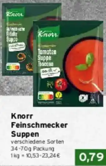 CAP Markt Knorr Feinschmecker Suppen Angebot