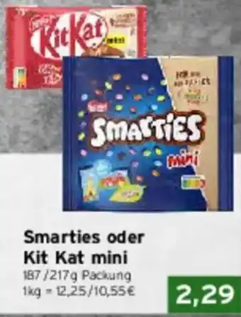 CAP Markt Smarties oder Kit Kat mini Angebot