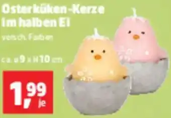 Thomas Philipps Osterküken-Kerze im halben Ei Angebot