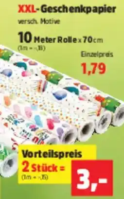 Thomas Philipps XXL-Geschenkpapier Angebot