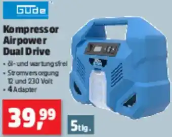 Thomas Philipps Güde Kompressor Airpower Dual Drive Angebot