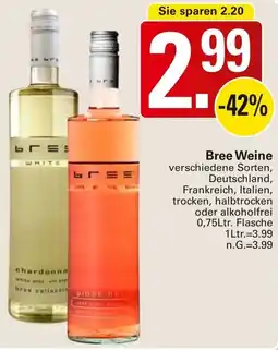 WEZ Bree Weine Angebot