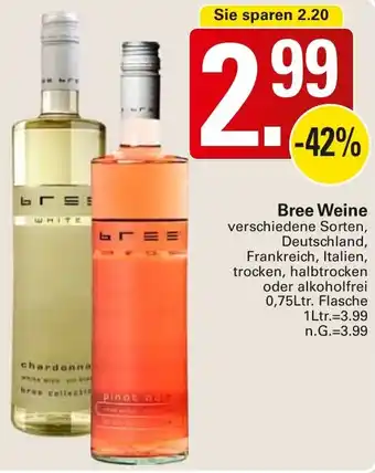 WEZ Bree Weine Angebot