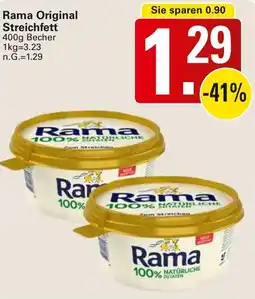 WEZ Rama Original Streichfett Angebot