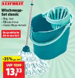 Thomas Philipps LEIFHEIT Wischmopp Set classic Angebot