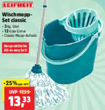 Thomas Philipps LEIFHEIT Wischmopp Set classic Angebot