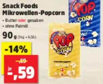 Thomas Philipps Snack Foods Mikrowellen-Popcorn Angebot