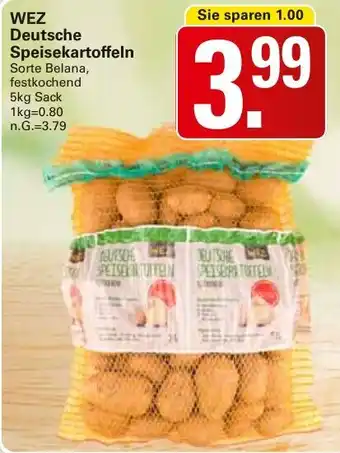 WEZ WEZ Deutsche Speisekartoffeln Angebot