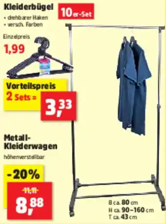 Thomas Philipps Metall Kleiderwagen Angebot