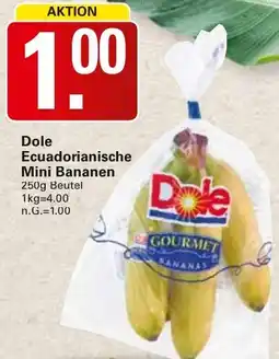 WEZ Dole Ecuadorianische Mini Bananen Angebot