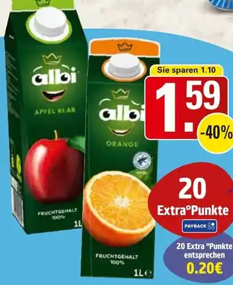 WEZ Albi Fruchtsäfte oder Nektare Angebot