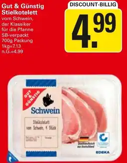 WEZ Gut & Günstig Stielkotelett Angebot