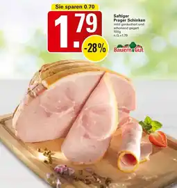 WEZ Bauern Gut Saftiger Prager Schinken Angebot