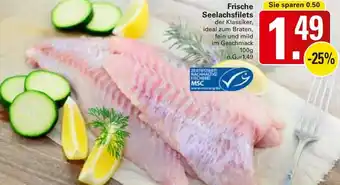 WEZ Frische Seelachsfilets Angebot