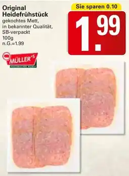 WEZ MÜLLER'S Original Heidefrühstück Angebot