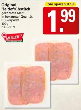 WEZ MÜLLER'S Original Heidefrühstück Angebot