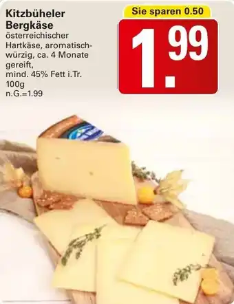 WEZ Kitzbüheler Bergkäse Angebot