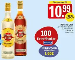 WEZ Havana Club Angebot