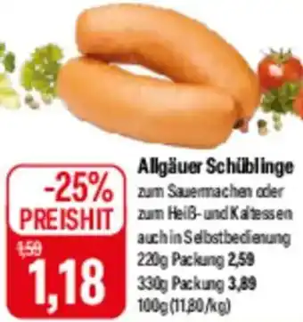 Feneberg Allgäuer Schüblinge Angebot