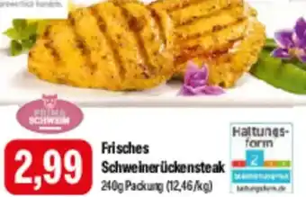 Feneberg PRICZA SCHWEIN Frisches Schweinerückensteak Angebot