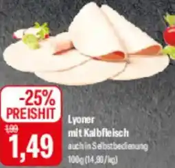 Feneberg Lyoner mit Kalbfleisch Angebot