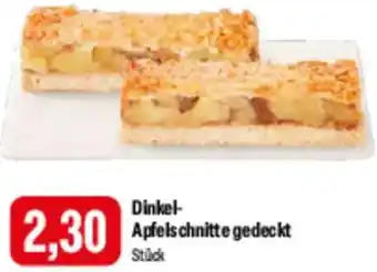 Feneberg Dinkel Apfelschnitte gedeckt Angebot